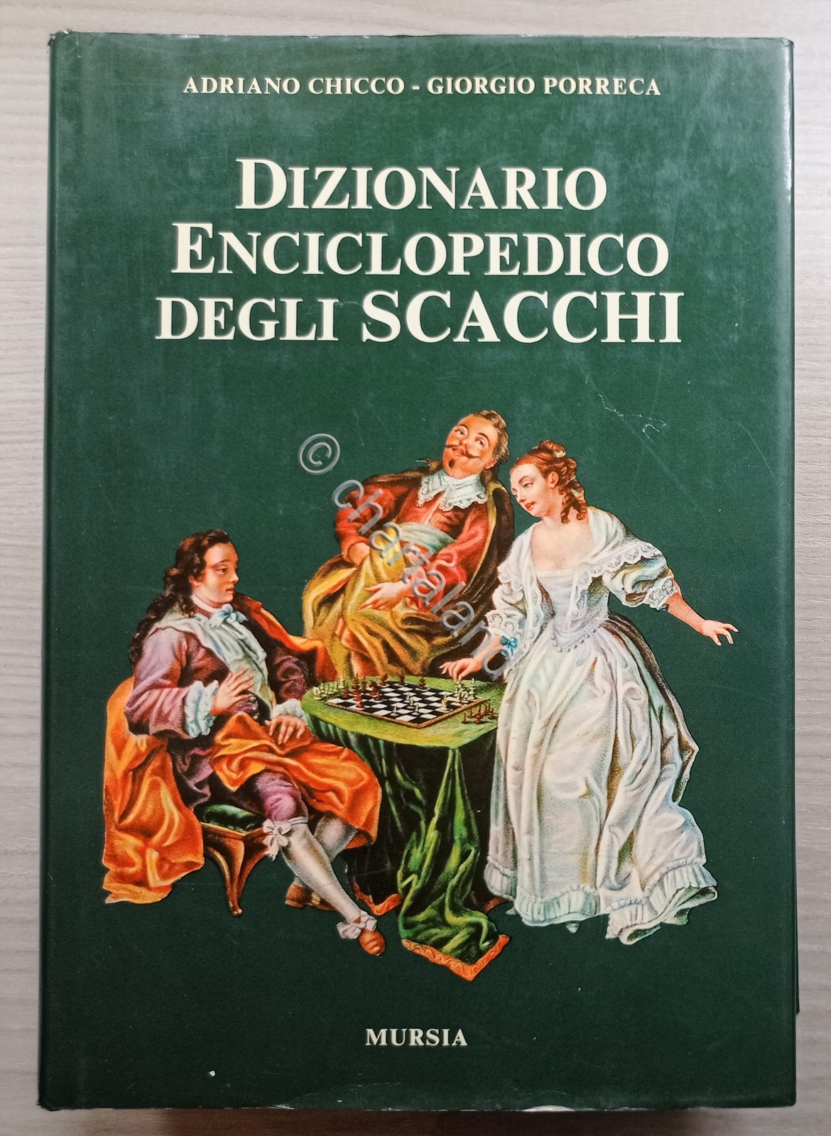 Copertina di Dizionario enciclopedico degli scacchi